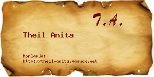 Theil Anita névjegykártya
